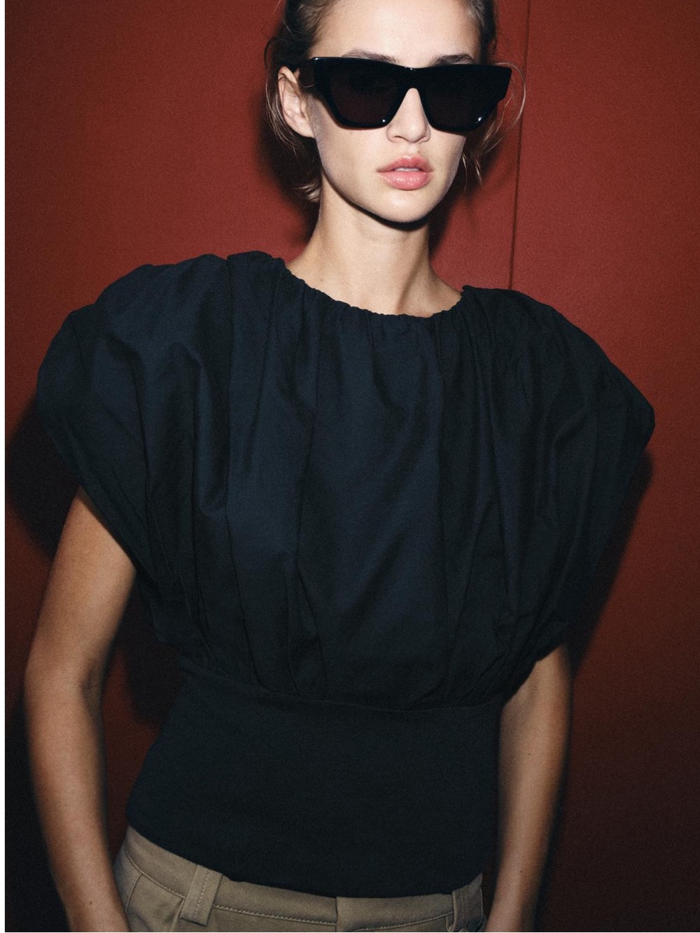 Zara COMBINED BALLOON TOP